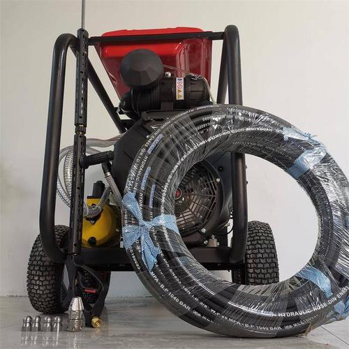 工業800管徑高壓水疏通機燃油動力管道疏通設備仁誠1585